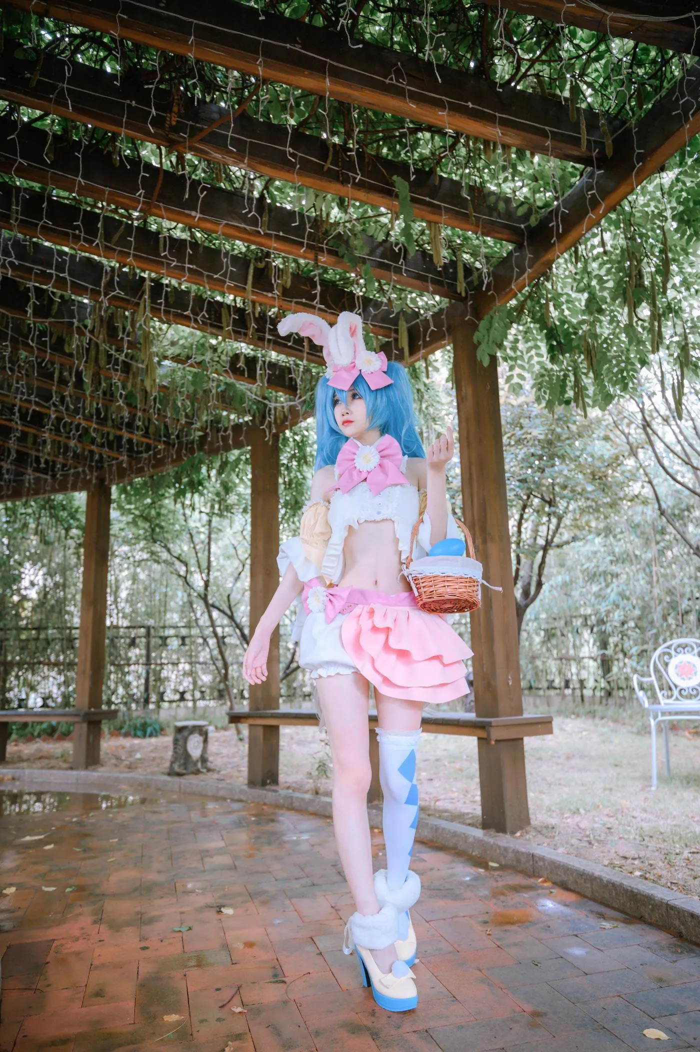 妖君白研 – NO.02 VOCOLOID COS正片 MIKU初音未来小兔子 [13P]插图5
